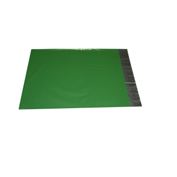 Saco adesivo não-intermediário do verde do selo da embalagem customizável do vestuário